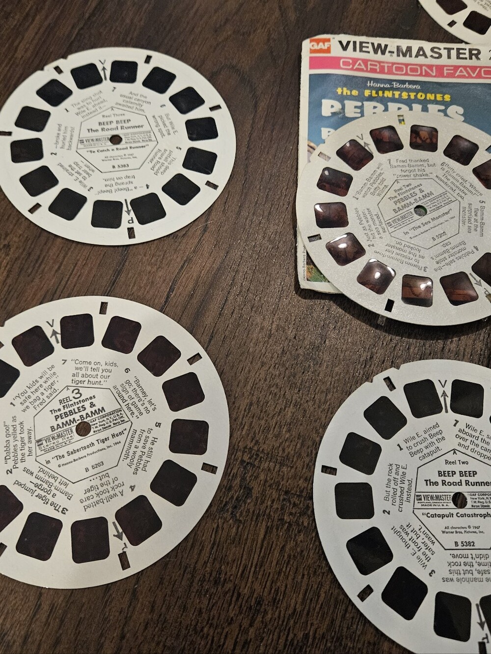 GAF VIEW-MASTER Viewer And Talking Viewmaster (Doesn't Work) With Reels Used . - Picture 4 of 12